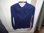 Maison scotch stippeltjes blouse:mt 38, Maat 38/40 (M), Blauw, Zo goed als nieuw, Maison Scotch