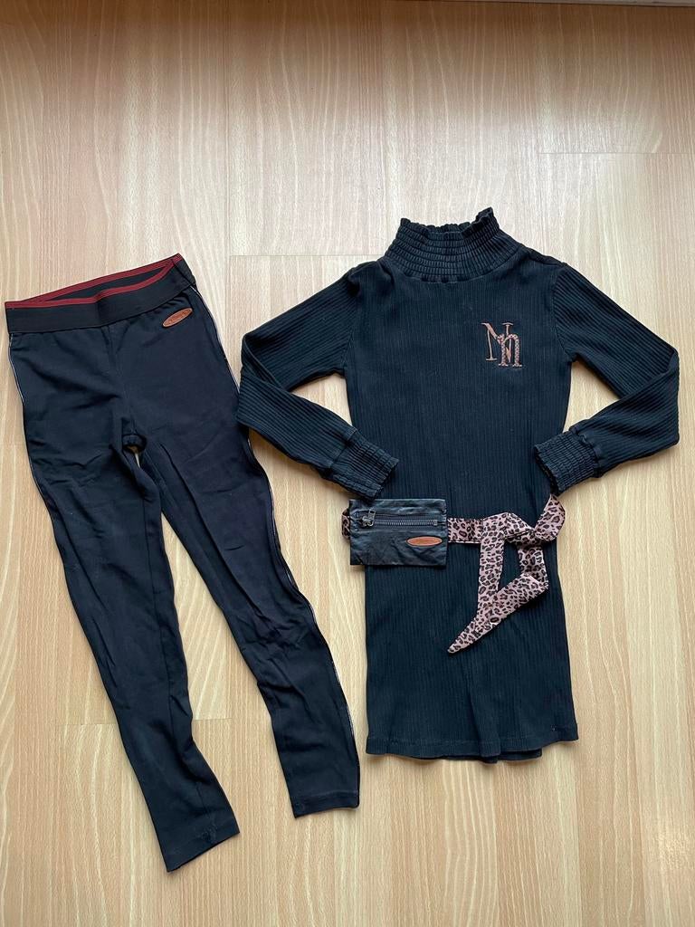 Nono set meisje maat 122 mooie staat, Kinderen en Baby's, Kinderkleding | Maat 122, Zo goed als nieuw, Meisje, Jurk of Rok, Ophalen of Verzenden