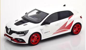 RENAULT MEGANE RS TROPHY R 2019 WIT schaal 1/18 NOREV 185239 beschikbaar voor biedingen