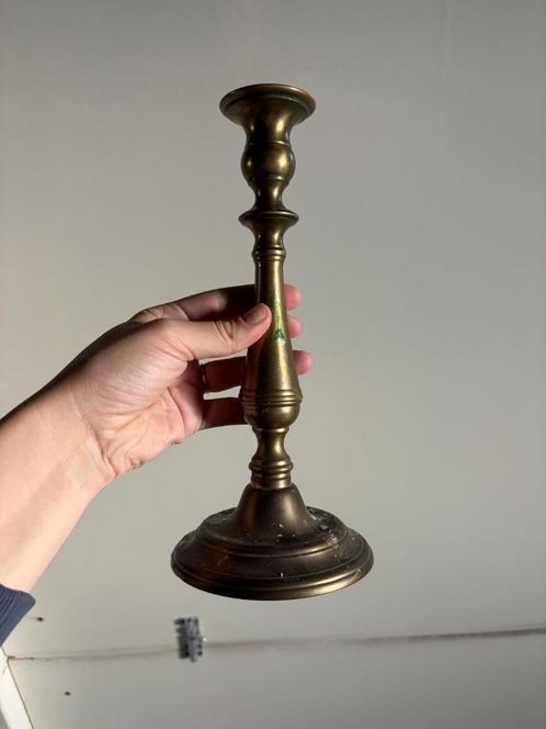 Kandelaren verchroomd/zilver, Antiek en Kunst, Antiek | Kandelaars, Koper of Brons, Ophalen
