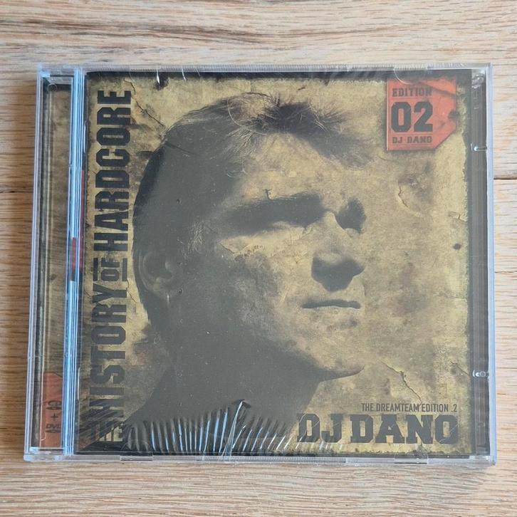 The History Of Hardcore - The Dreamteam edition Dj Dano, Cd's en Dvd's, Cd's | Dance en House, Nieuw in verpakking, Ophalen of Verzenden