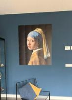 Ixxi 100x120 meisje met de parel schilderij vermeer, Antiek en Kunst, Ophalen of Verzenden