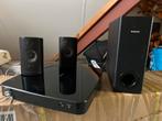 Dolby serround sound set, Audio, Tv en Foto, Home Cinema-sets, Philips, Soundbar, Verzenden, 70 watt of meer