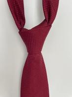 Rode 100% zijde stropdas Breed 8 cm, Kleding | Heren, Effen, Ophalen of Verzenden, Gedragen, Breuer