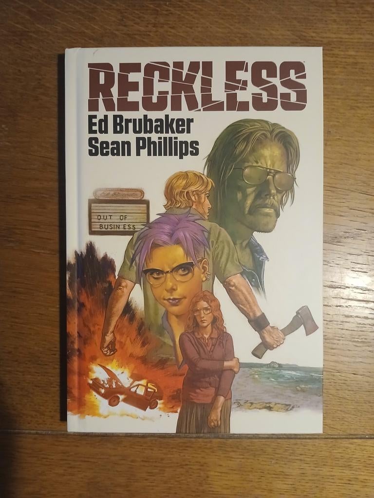 Reckless - Ed Brubaker & Sean Phillips - Graphic Novel, Eén comic, Amerika, Ed Brubaker, Ophalen of Verzenden