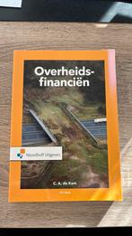C.A. de Kam - Overheidsfinancien, C.A. de Kam, Ophalen of Verzenden, Management, Zo goed als nieuw