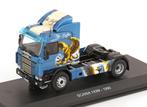 Jsn Atlas 1:43 Scania 143M Truck *The Griffin*, blue 1990, Overige merken, Hachette, =, Ophalen of Verzenden