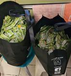 2 big shopper tassen met plus dominostenen, Plus, Ophalen of Verzenden