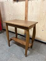 Eiken Bijzettafel met Onderblad, Ophalen