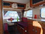 Vintage De Roeck 340 uit 1970, MTM 750 kg, geschikt België, Caravans en Kamperen, Caravans, Overige merken, Standaardzit, Dwarsbed