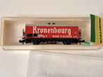 Minitrix koelwagon Kronenbourg, art. 3594, Gelijkstroom, Trix, Wagon, Ophalen of Verzenden