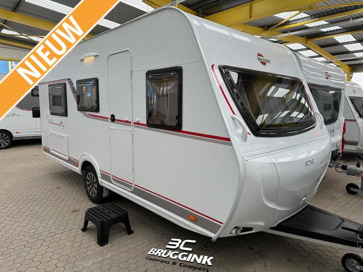 Bürstner Premio Life 480 TL ACTIVE, Caravans en Kamperen, Caravans, tot en met 3, Standaardzit, Bürstner, 2 aparte bedden, Overige typen