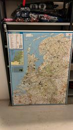 Magnetische en beschrijfbare kaart Nederland, Nederland, 2000 tot heden, Zo goed als nieuw, Landkaart