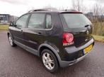 Volkswagen Polo 1.4-16V Cross (bj 2008, automaat), Auto's, Volkswagen, 82 pk, Zwart, Bedrijf, 1111 kg