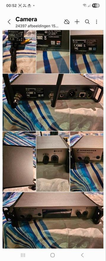 Sennheiser draadloos microfoons  beschikbaar voor biedingen