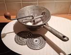 Oude Passe-vite / roerzeef met 2 schijven, Ophalen of Verzenden