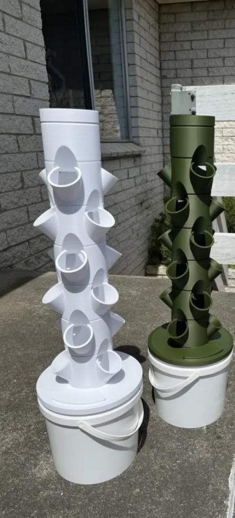 hydroponics, Tuin en Terras, Bloembakken en Plantenbakken, Nieuw, Kunststof, Binnen, Balkon, Tuin, 60 cm of meer, Minder dan 60 cm