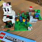 Lego Minecraft 21181 Het konijnenhol, Kinderen en Baby's, Speelgoed | Duplo en Lego, Ophalen of Verzenden, Zo goed als nieuw, Complete set