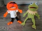 🧑2 handpoppen van de muppetshow👧, Kinderen en Baby's, Speelgoed | Knuffels en Pluche, Verzenden, Zo goed als nieuw, Kikker
