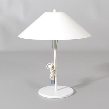 Vintage es horn tafellamp denemarken. Metaal! beschikbaar voor biedingen