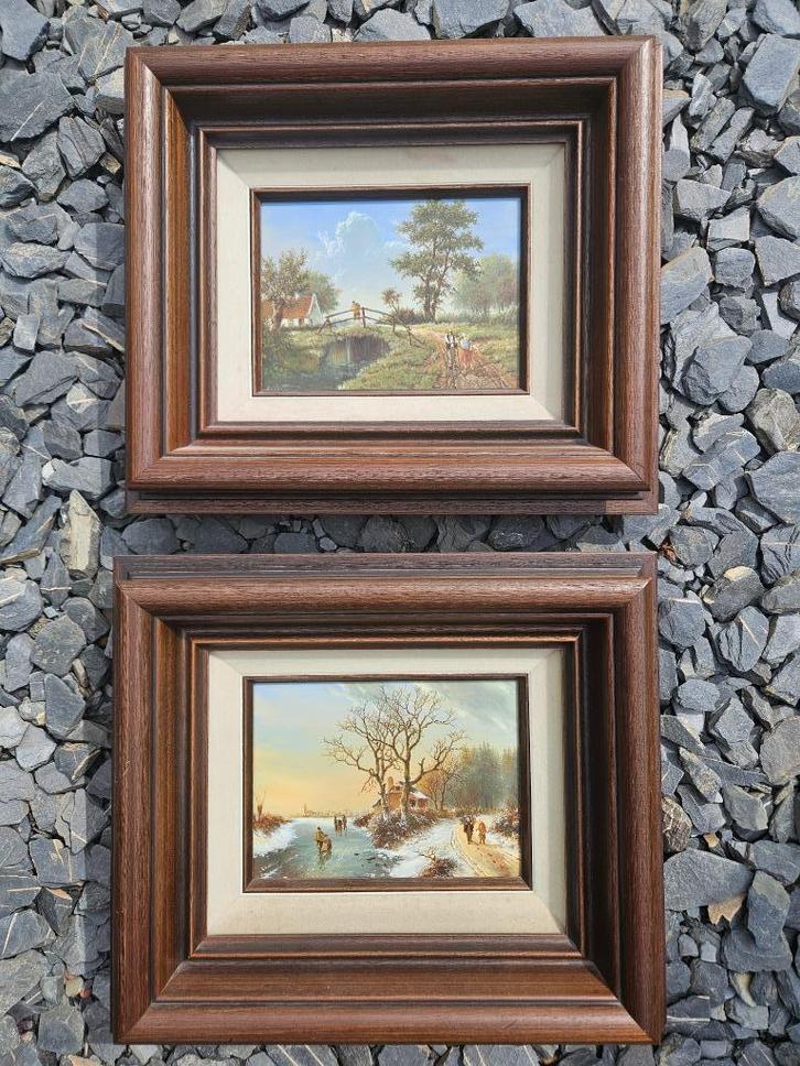 schilderij Peter van Essel, Antiek en Kunst, Kunst | Schilderijen | Klassiek, Ophalen
