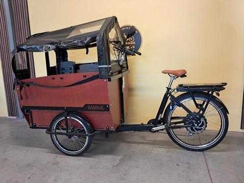 Babboe big bso/ dagopvang elektrische bakfiets goedgekeurd, Fietsen en Brommers, Fietsen | Bakfietsen, Zo goed als nieuw, 4 kinderen of meer