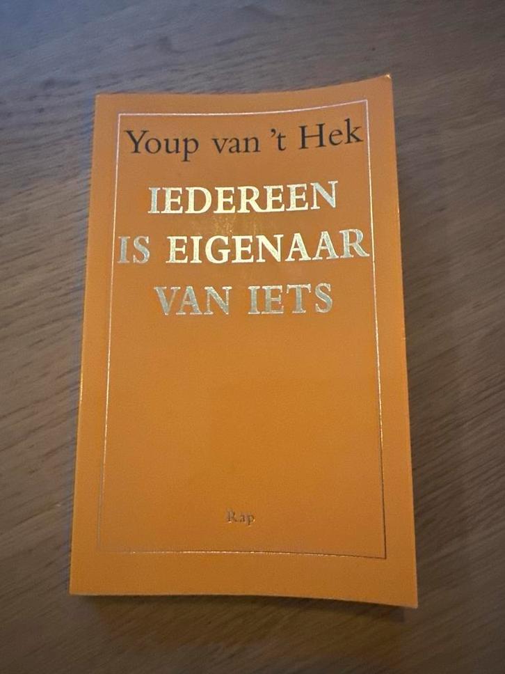 Iedereen is eigenaar van iets - Youp van 't Hek, Boeken, Humor, Gelezen, Anekdotes en Observaties, Ophalen of Verzenden
