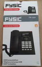 Fysic FM-2950 GSM bureautelefoon, Ophalen, Overige modellen, Geen camera, Zwart