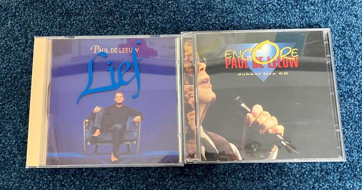 Paul de Leeuw, Lief en dubbel cd Encore, Cd's en Dvd's, Cd's | Nederlandstalig, Zo goed als nieuw, Levenslied of Smartlap, Ophalen