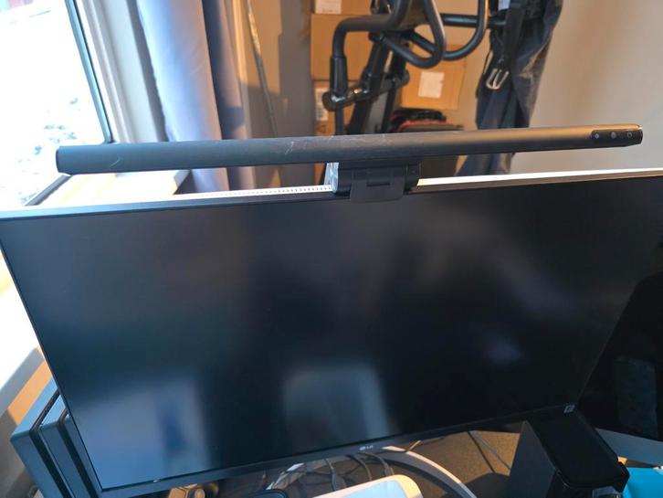 Bureau Schermlamp - Klemlamp met 3 Lichtkleuren, Computers en Software, Monitoren, Gebruikt, Ophalen of Verzenden