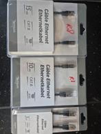 Temium CAT.6 Ethernetkabels - Set van 3 (5m, 10m, 15m), Ophalen of Verzenden, Nieuw