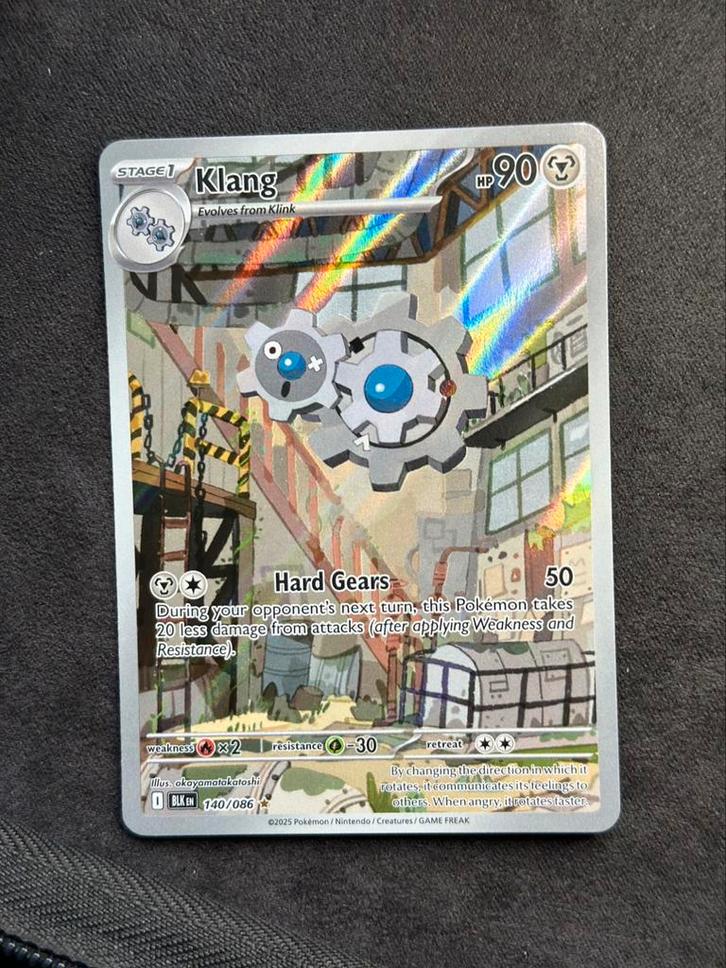 Klang 140/086, Hobby en Vrije tijd, Verzamelkaartspellen | Pokémon, Zo goed als nieuw, Meerdere kaarten, Ophalen of Verzenden