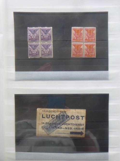 stockboek Nederland en Kolonieen met bijzondere kaartjes, Postzegels en Munten, Postzegels | Volle albums en Verzamelingen, Nederland en Buitenland