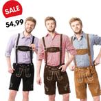 SALE! lederhose kort/lang echt rundleer OP=OP!, Kleding | Heren, Carnavalskleding en Feestkleding, Nieuw, Overige maten, Ophalen of Verzenden