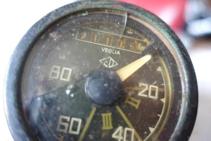Citroen 2CV 1959 kilometerteller snelheidsmeter, Auto diversen, Overige Auto diversen, Ophalen of Verzenden