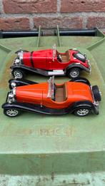 Burago 1/24 modellen” Mercedes SSK & Bugatti Type 55”, Ophalen of Verzenden, Bburago