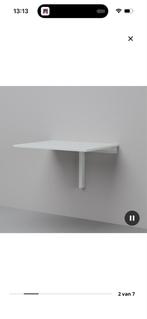 Nirberg klaptafel ikea zgan, Ophalen, 50 tot 100 cm, Zo goed als nieuw, Rechthoekig