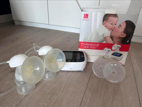 Horigen dubbelzijdige borstkolf, Kinderen en Baby's, Babyvoeding en Toebehoren, Zo goed als nieuw, Borstkolf, Ophalen
