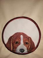 10 lapjes stof met prachtige geborduurde prints., Hobby en Vrije tijd, Ophalen of Verzenden, Nieuw