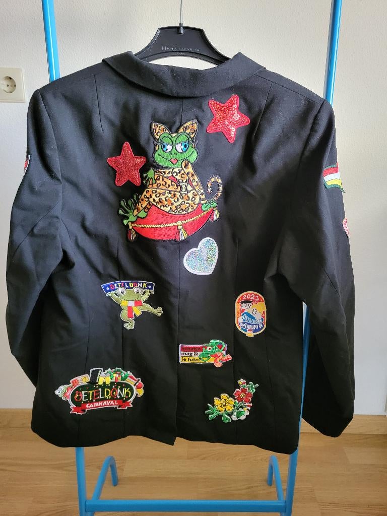 Oeteldonk jasje, Kleding | Dames, Carnavalskleding en Feestkleding, Ophalen, Carnaval, Maat 42/44 (L), Kleding