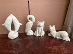 Beeldjes vier stuks, Ophalen of Verzenden, Zo goed als nieuw, Dier