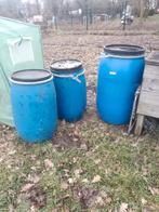 Blauwe regen tonnen, 150 liter of meer, Ophalen, Nieuw, Kunststof