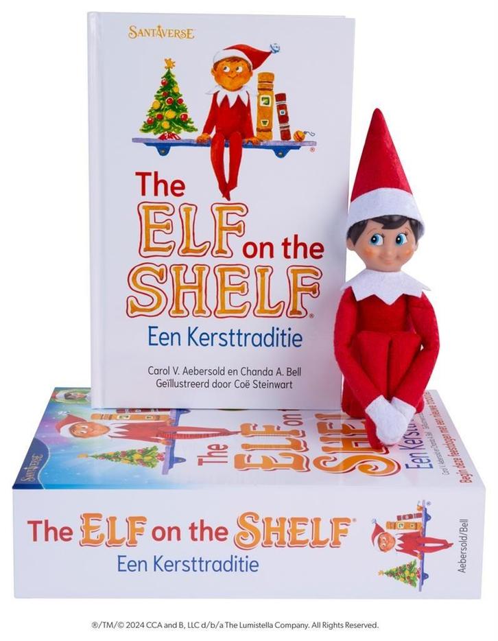 The Elf on the Shelf - Boek (NL) met Scout Elf Jongen, Verzamelen, Speelgoed, Nieuw, Ophalen of Verzenden