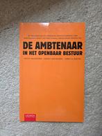 De ambtenaar in het openbaar bestuur, Boeken, Studieboeken en Cursussen, Ophalen of Verzenden, Alpha, Zo goed als nieuw, HBO