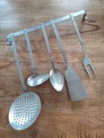 Sola Keuken lepelrek gehamerd., Ophalen of Verzenden