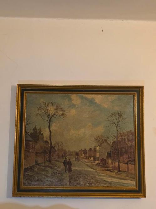 Camille Pissarro- met certificaat, Antiek en Kunst, Kunst | Schilderijen | Klassiek, Ophalen of Verzenden