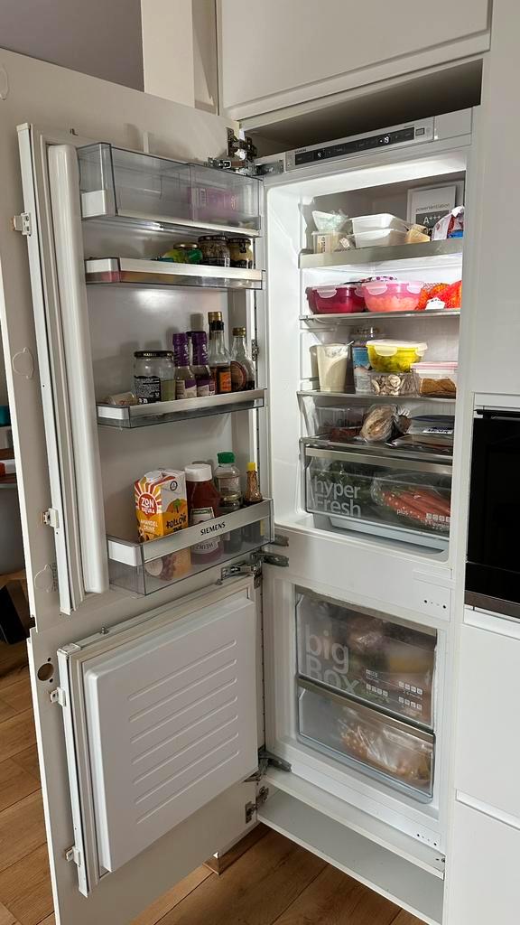 Siemens Inbouw Koelkast 157 cm (Ikea), Witgoed en Apparatuur, Koelkasten en IJskasten, Gebruikt, Met vriesvak, 150 tot 200 liter