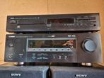 Receiver + cd speler Yamaha + 2x Sony speakers, Ophalen, Zo goed als nieuw, Overige merken