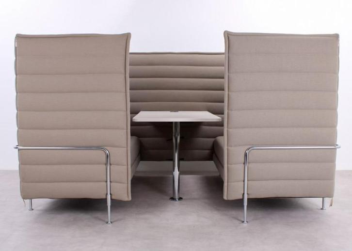 Vitra | Alcove | Cabin Highback | Werkplek, Huis en Inrichting, Banken | Complete zithoeken, Zo goed als nieuw, Metaal, Stof, Overige materialen