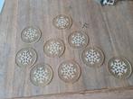 Kerst onderzetters met sneeuwvlok, Diversen, Ophalen of Verzenden, Zo goed als nieuw
